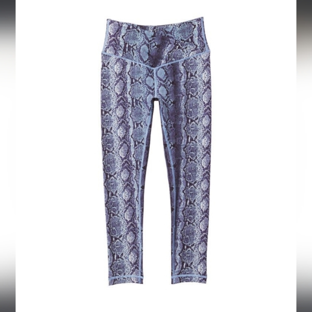 Victoria secret- Love Cloud /Blue Snake Ombre Crossover leggings- 12